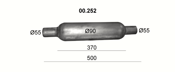 Резонатор 55/500