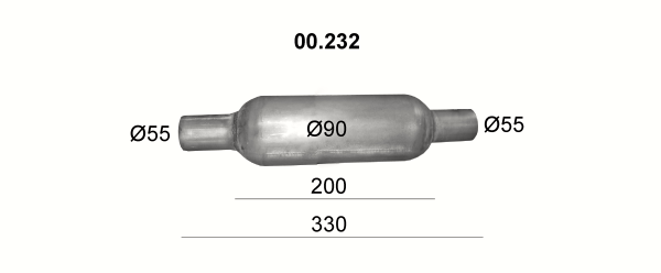 Резонатор 55/330